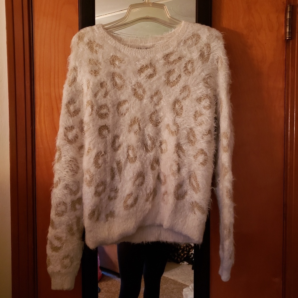 Cozy fuzzy sweater